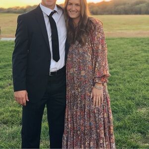 Free People feeling groovy maxi dress XS